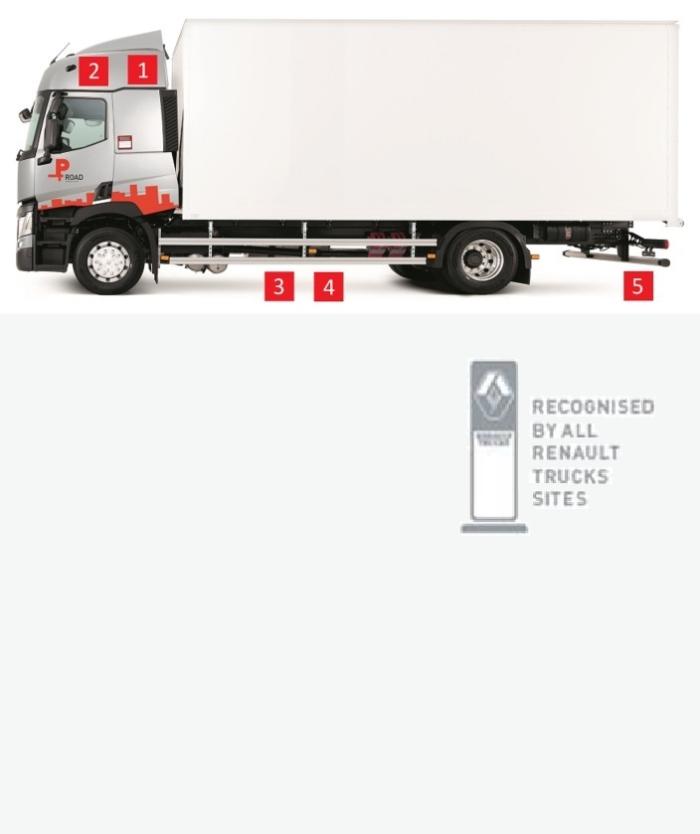Les caractéristiques du camion porteur occasion t p-road